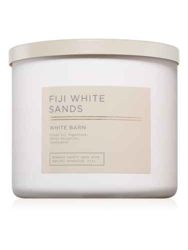 Bath & Body Works Fiji White Sands ароматна свещ 411 гр.