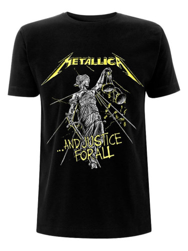 Metallica Риза And Justice For All Tracks Black 2XL