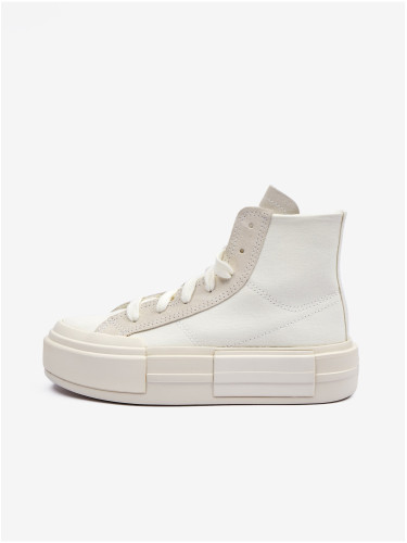 Creamy Women's Converse Platform Ankle Sneakers Chuck Taylor All Star Cruise