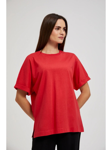 Marisse Women's Blouse L-Ts-4420 Red