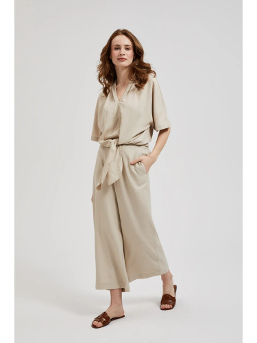 Marisse Women's Trousers L-Sp-4336 L.Beige