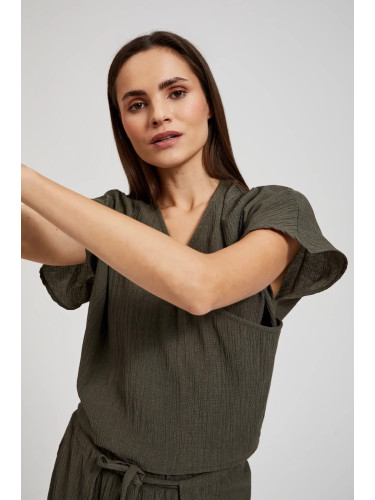 Marisse Women's Shirt L-Ko-4365 D.Olive