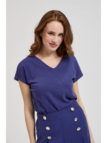 Marisse Women's Blouse L-Ts-4356 D.Violet