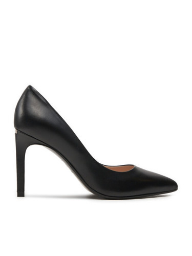 Calvin Klein Обувки на ток Heel Pump 90 Lth HW0HW02110 Черен