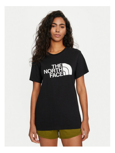 The North Face Тишърт Easy NF0A87N9 Черен Relaxed Fit