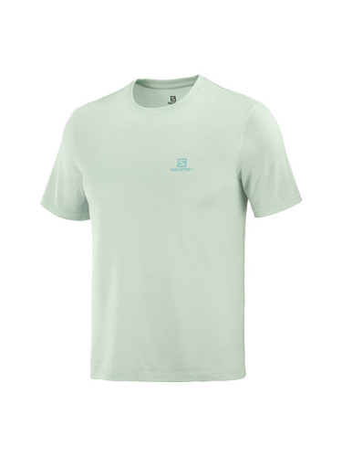 Salomon EXPLORE TEE M Мъжка тениска, светло-зелено, размер