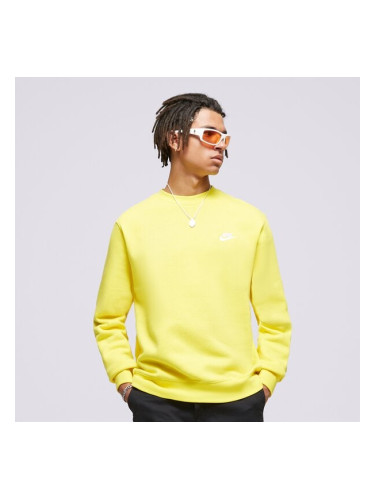 Nike Суитчър Sportswear Club Fleece мъжки Дрехи Суичъри BV2662-718 Жълт