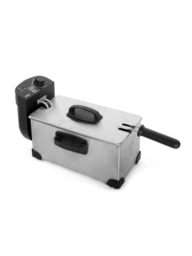 Фритюрник Muhler DF-3030IX 3,0L, метален