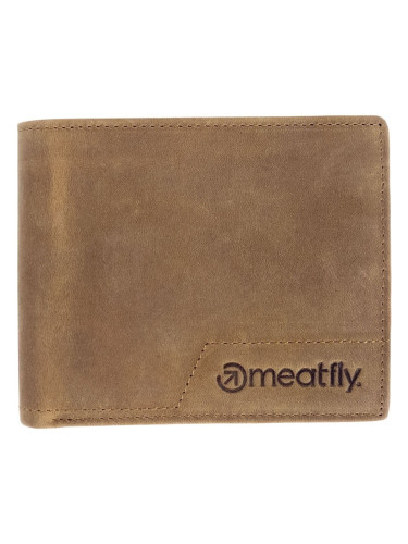 Meatfly Eliot Premium Leather Дъб Портфейл