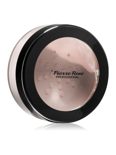 Pierre René Professional Natural Glow озаряваща насипна пудра цвят Pink 10 гр.