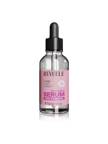 Revuele WOW! Skin Beauty Concentrated Serum Pore Minimizing изглаждащ серум за мазна и проблемна кожа 30 мл.