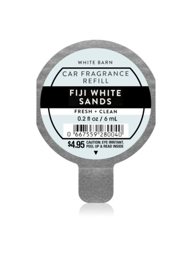 Bath & Body Works Fiji White Sands aроматизатор за автомобил пълнител 6 мл.