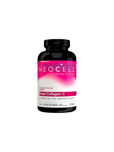 Neocell Супер колаген + C тип 1 и 3 за красива кожа и коса 6000 mg x250 таблетки