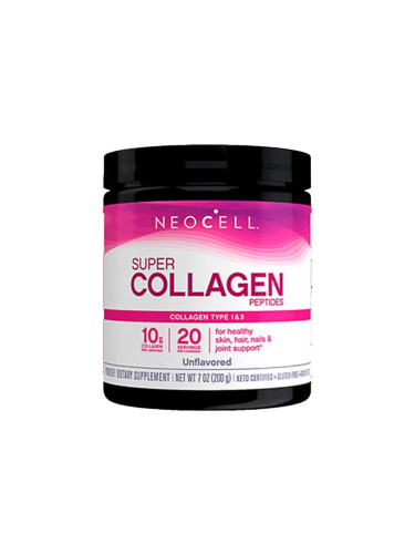 Neocell Супер Колаген на прах тип 1 и тип 3 за красива кожа и коса 6600 mg x198 gr