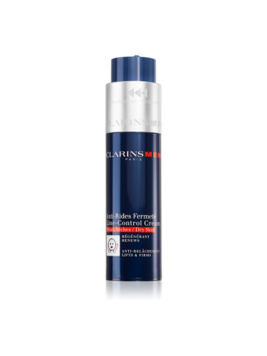 Clarins Men Line-Control Cream крем против бръчки за суха кожа 50 мл.