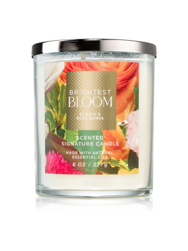 Bath & Body Works Brightest Bloom ароматна свещ 227 гр.