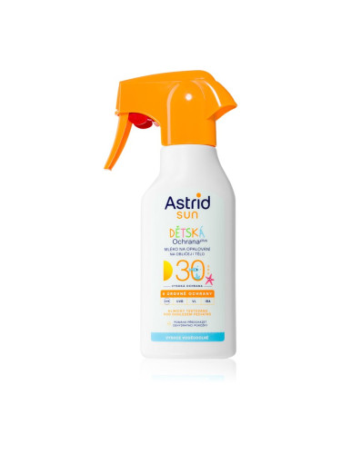 Astrid Sun детско мляко за тен SPF 30 в спрей 200 мл.