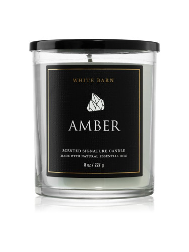 Bath & Body Works Amber ароматна свещ 227 гр.