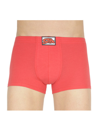 Men's boxers Styx classic rubber red