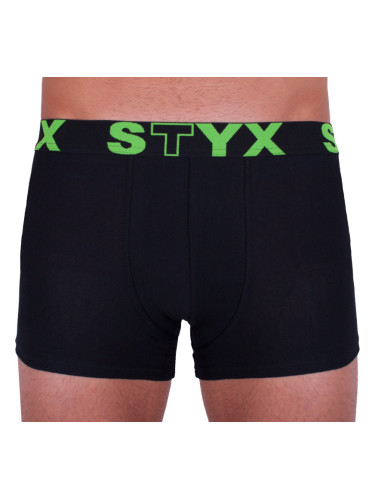 Men's boxers Styx sports rubber black