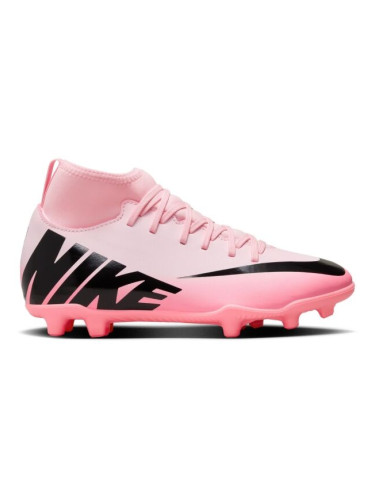 Nike JR MERCURIAL SUPERFLY 9 CLUB FG/MG Детски бутонки, розово, размер 33
