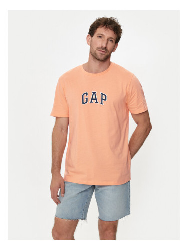 Gap Тишърт 570044-06 Оранжев Regular Fit