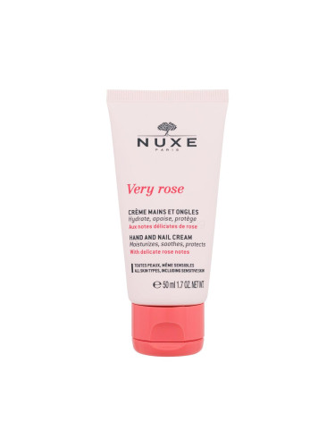 NUXE Very Rose Hand And Nail Cream Крем за ръце за жени 50 ml