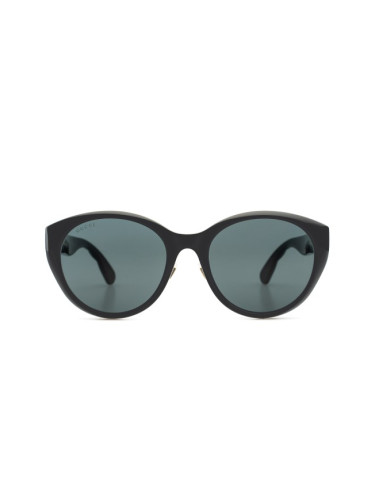 Gucci Gg0814Sk 001 56 - кръгла слънчеви очила, дамски, черни
