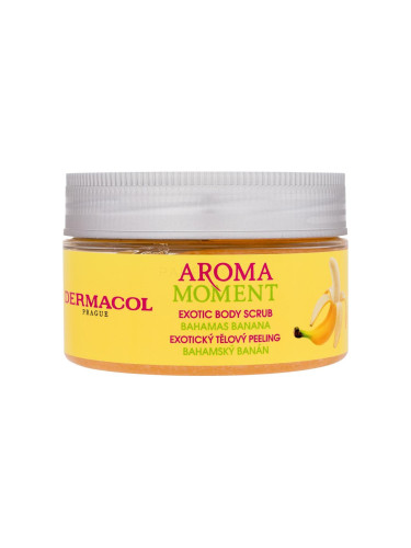 Dermacol Aroma Moment Bahamas Banana Exotic Body Scrub Ексфолиант за тяло 200 ml