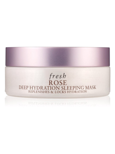 fresh Rose Deep Hydration Sleeping Mask нощна хидратираща маска от роза 30 мл.