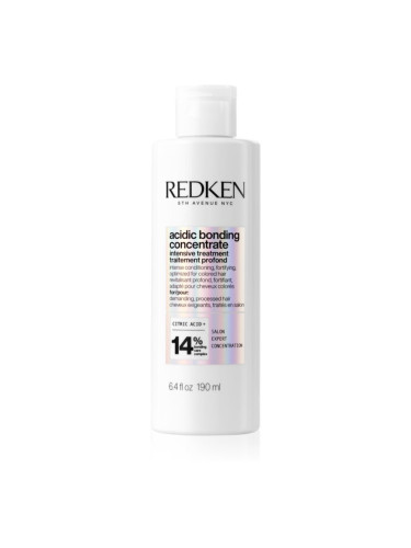 Redken Acidic Bonding Concentrate грижа за използване преди нанасянето на шампоан за увредена коса 190 мл.