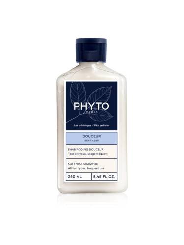 Phyto Softness шампоан за възстановяване баланса на скалпа придаващ хидратация и блясък 250 мл.