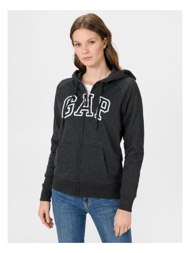 Women's Grey Sweatshirt GAP Logo