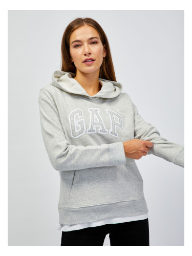 Light grey women's hoodie GAP