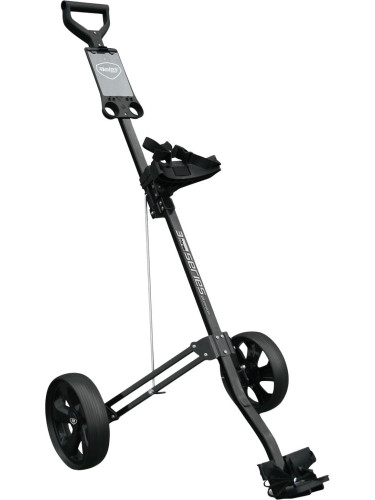 Masters Golf 3 Series Aluminium 2 Wheel Pull Trolley Black Ръчна количка за голф