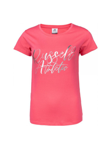 Russell Athletic S/S TEE Дамска тениска, розово, размер