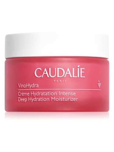 Caudalie VinoHydra Deep Hydration Moisturizer интензивен хидратиращ крем за суха кожа за чувствителна кожа на лицето 50 мл.