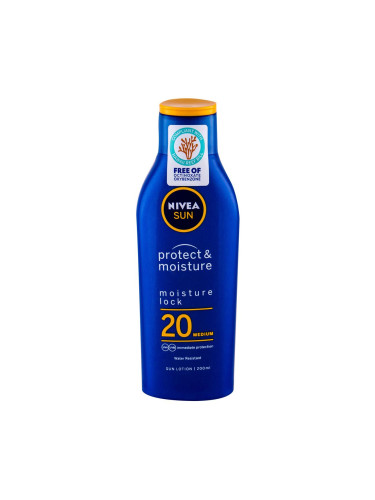 Nivea Sun Protect & Moisture SPF20 Слънцезащитна козметика за тяло 200 ml