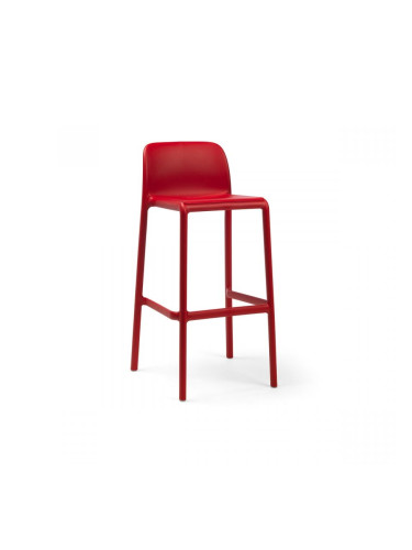 Бар стол - червен цвят