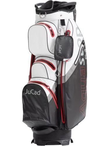 Jucad Aquastop Plus Black/White/Red Чантa за голф