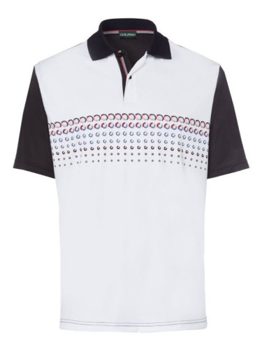 Golfino Golf Ball Printed Black 48 Риза за поло