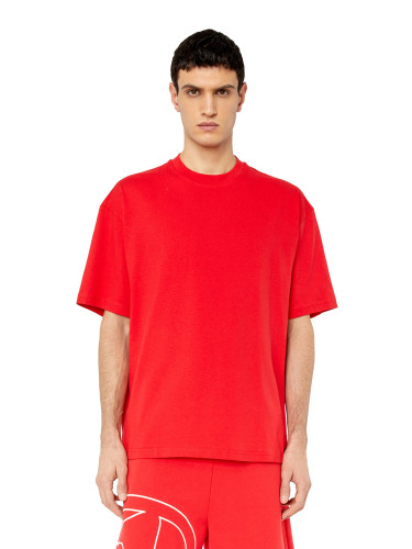 Diesel T-shirt - T-BOGGY-MEGOVAL T-SHIRT red