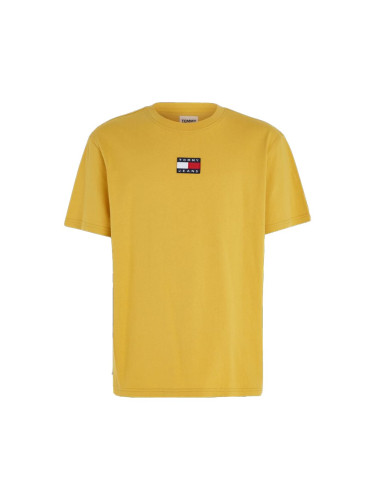 Tommy Jeans T-Shirt - TJM TOMMY BADGE TEE yellow