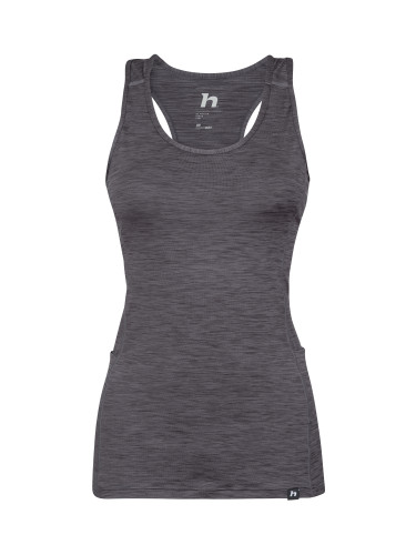 Women's quick-drying tank top Hannah RINA anthracite mel