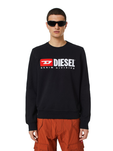 Diesel Sweatshirt - S-GINN-DIV SWEAT-SHIRT black