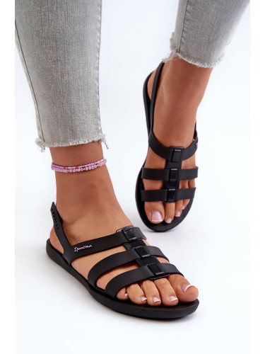 Women's Flat Sandals Ipanema Style Sandal Fem Black