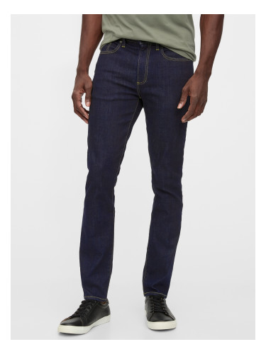 Navy blue men's slim fit jeans GAP