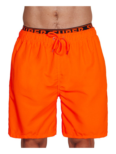 Orange men's Dstreet shorts