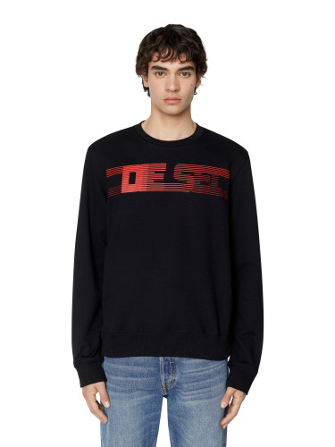 Diesel Sweatshirt - S-GINN-E3 SWEAT-SHIRT black