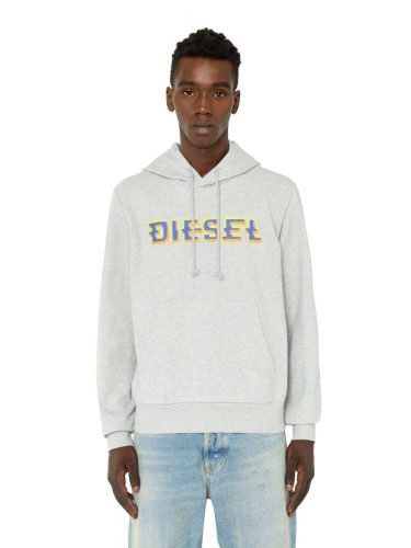Diesel Sweatshirt - S-GINN-HOOD-K27 SWEAT-SHIRT grey